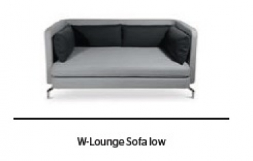 W - LOUNGE SOFA low / high